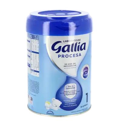 Gallia Procesa 1 Lait En Poudre B/800g à Bassens