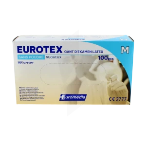 Eurotex 240mm Gant Non Poudré T7/8 B/100