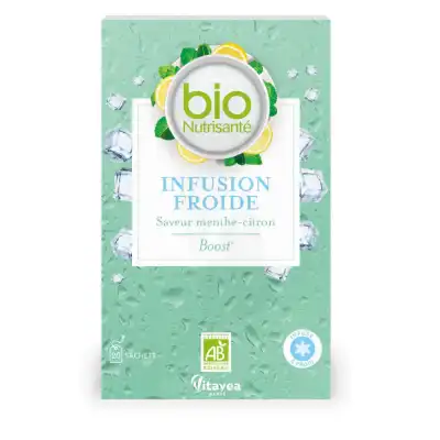 Nutrisante Infusions Bio Tisane Froide Boost 20 Sachets à Ménilles