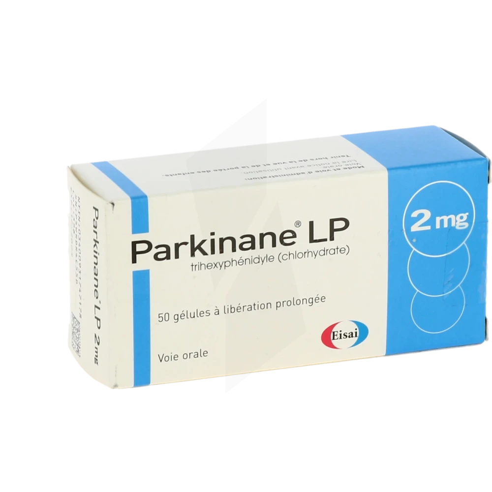 Parkinane Lp 2 Mg, Gélule à Libération Prolongée