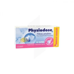 Physiodose Filtre + Embout B/10+1