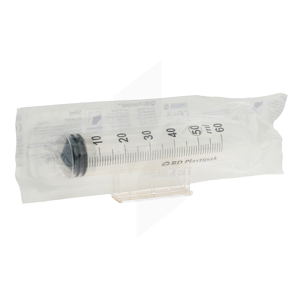 Plastipak Sans Aiguille, 50 Ml, Graduée En 1 Ml (ref. H851.es)