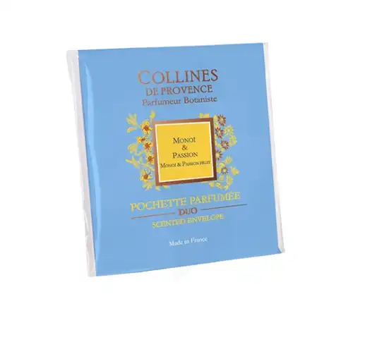 Collines De Provence Pochette Parfumée Duo Monoï Passion Sachet/6g