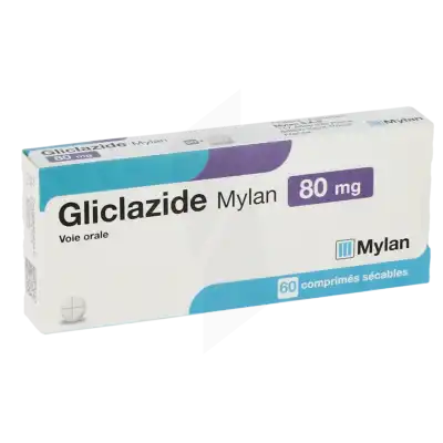 Gliclazide Viatris 80 Mg, Comprimé Sécable à Nice