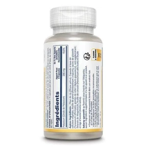 Solaray Potassium 396mg Capsules Végétales B/60