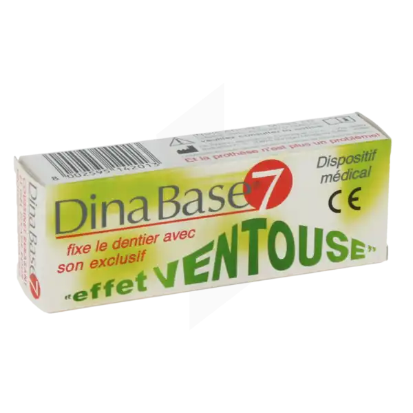 Dinabase 7 Gel Fixatif Appareil Dentaire 20g