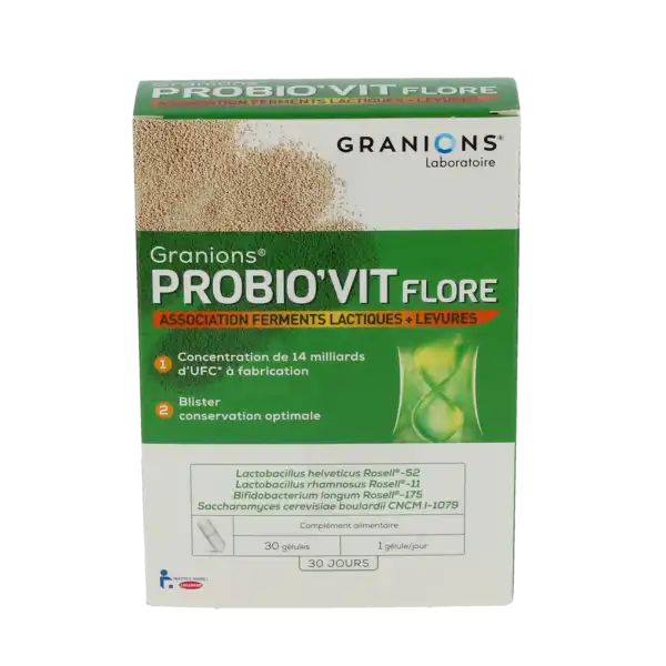 Granions Probio'vit Flore Gélule B/30