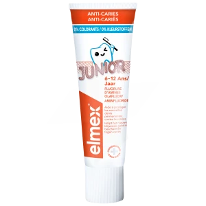 Elmex Junior Dentifrice 7-12 Ans Menthe T/75ml