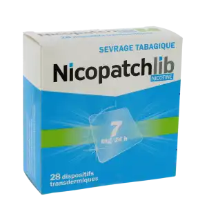 Nicopatchlib 7 Mg/24 Heures, Dispositif Transdermique à Blaye