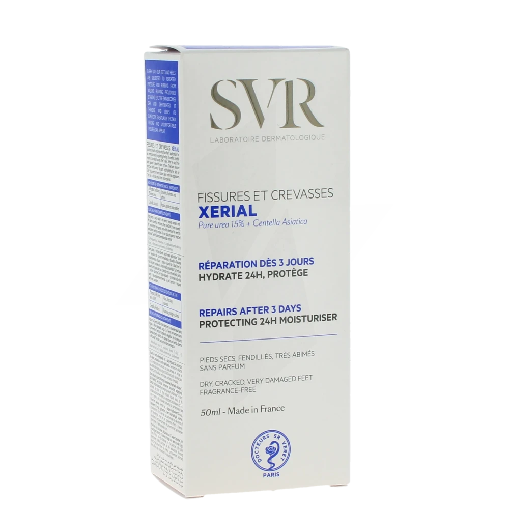 Svr Xerial Fissures & Crevasses Crème 50 Ml