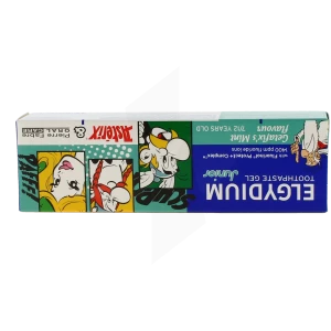 Elgydium Junior Asterix Pâte Dentifrice Menthe Douce T/50ml