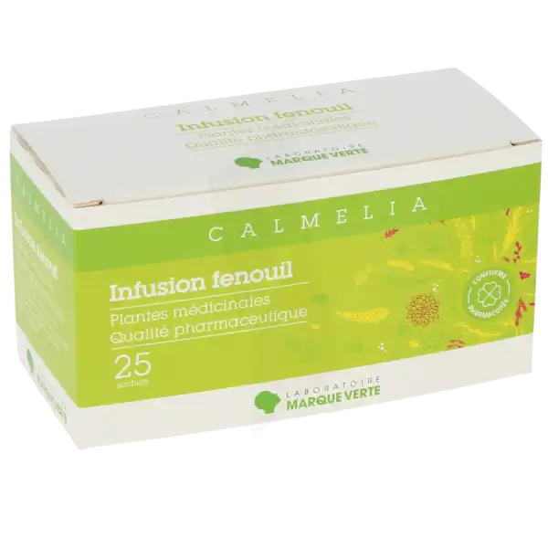 Calmelia Fenouil Tisane 25 Sachets