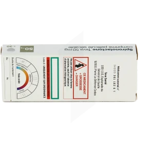 Spironolactone Teva 50 Mg, Comprimé Pelliculé Sécable