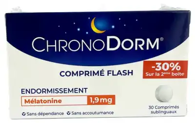Chronodorm MÉlatonine 1,9 Mg Cpr Subl 2b/30 à St Médard En Jalles