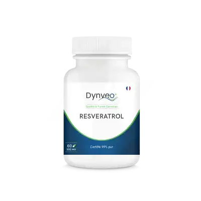Dynveo Trans Resveratrol 99% Pur Micronisé 300mg 60 Gélules à Labège
