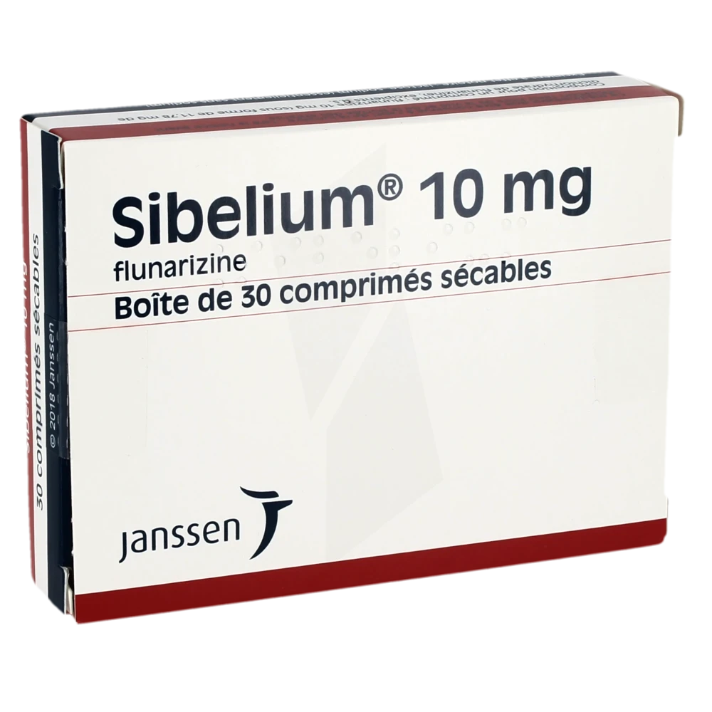 Sibelium 10 Mg, Comprimé Sécable