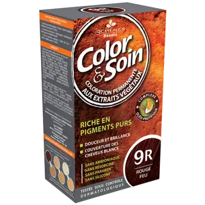 Acheter COLOR&SOIN Kit coloration permanente 9R rouge feu à TOULON