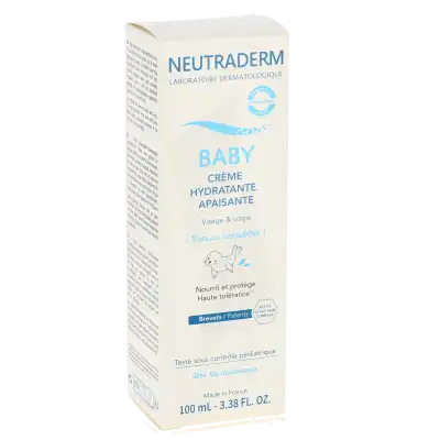 Neutraderm Baby Crème Hydratante Apaisante T/100ml à HEROUVILLE ST CLAIR
