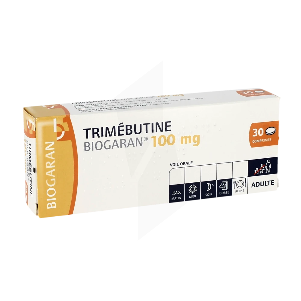 Trimebutine Biogaran 100 Mg, Comprimé