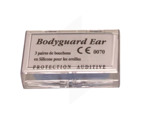 Body Guard Bouchon Silicone Oreilles B/6
