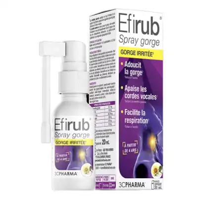 Efirub Spray Buccal Fl/20ml à Pinsaguel