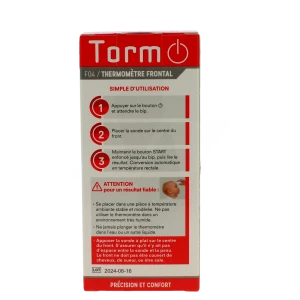 Torm Thermomètre Frontal F04