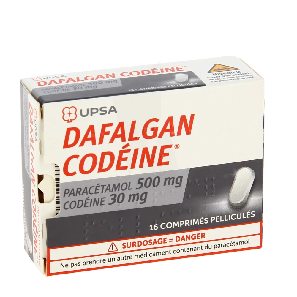 Dafalgan Codeine, Comprimé Pelliculé
