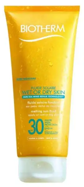Biotherm Solaire Wet Or Dry Spf30 Fluide T/200ml