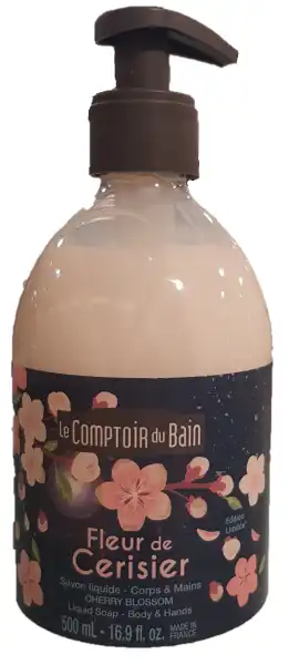 Le Comptoir Du Bain Savon Fleur De Cerisier Fl Pompe/500ml