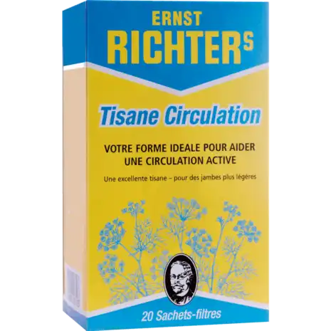 Ernst Richter's Tisane Circulation 20 Sachets