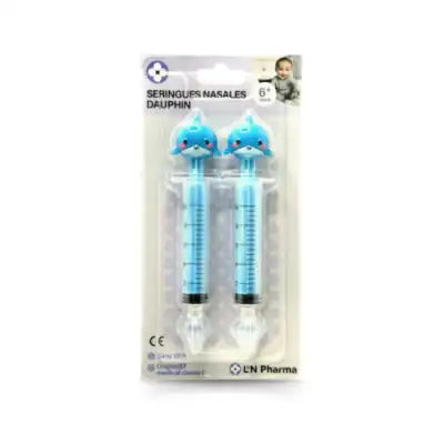 LCDT Animal Duo Seringues Nasales Bleu