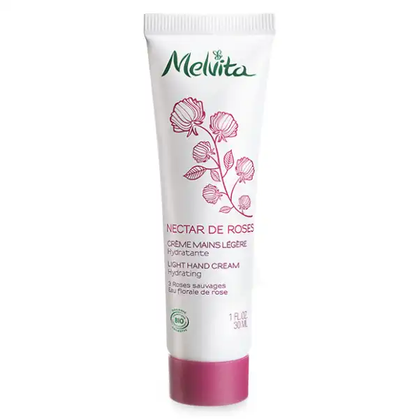 Melvita Nectar De Roses Crème Légère Mains T/30ml