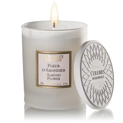 Collines De Provence Bougie Parfumée Fleur D'amandier 180g à Mérignac