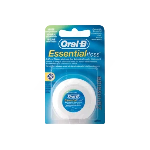Oral B Fil Dentaire Ciré Mentholé 50 M 1 Boite
