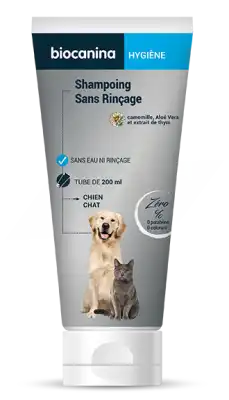 Biocanina Shampooing Sans Rinçage 200ml à BAR-SUR-SEINE