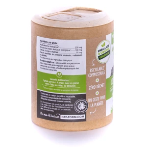 Nat&form Ecoresponsable Algue Fucus Bio 90 Gélules Végétales
