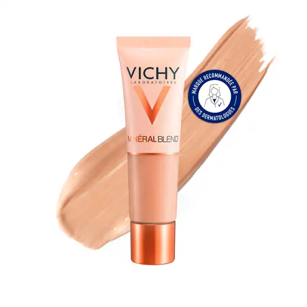 Vichy Minéralblend Fond De Teint Hydratant Teint Frais Teinte N°11 Granite Tube/30ml