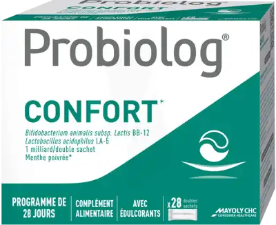 Probiolog Confort Poudre à Diluer 28 Sticks à Narrosse