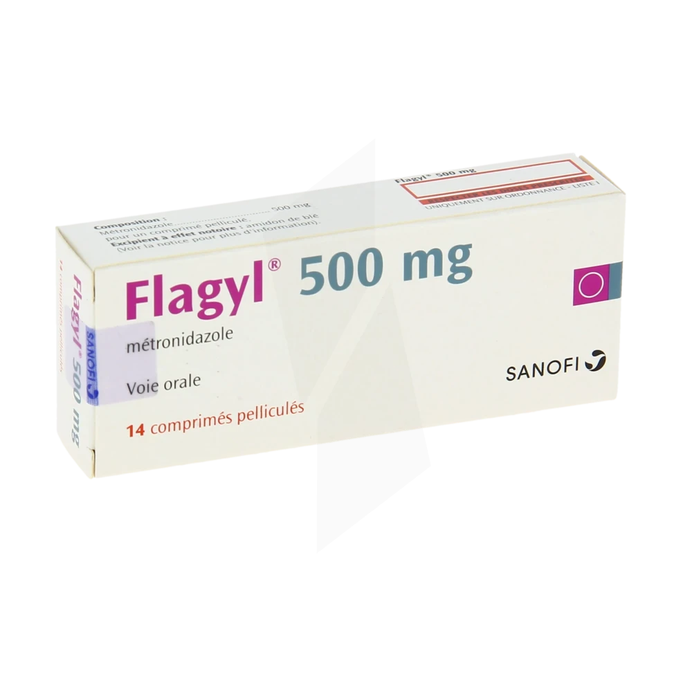 Flagyl 500 Mg, Comprimé Pelliculé