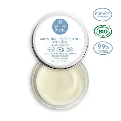 Graine De Pastel Crème Nuit Régénérante Anti-âge 50ml à Espaly-Saint-Marcel