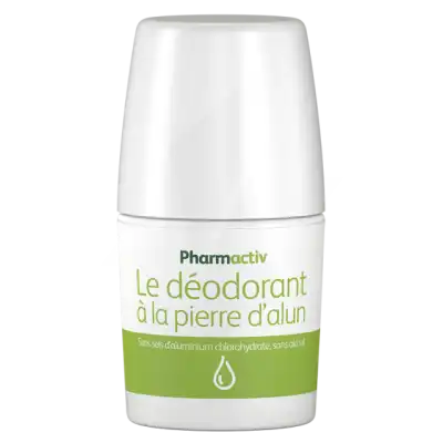 Pharmactiv Déodorant Pierre D'alun 50ml à SAINT-GERMAIN-DU-PUY