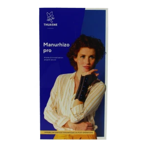 Thuasne Manurhizo Pro Attelle Poignet Pouce Gauche Grise Taille 3