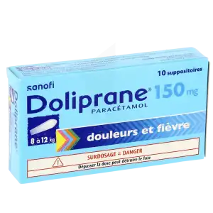 Doliprane 150 Mg, Suppositoire à Forbach