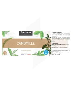 Santane Camomille Infusions En Sachets Doses 24 Sachets
