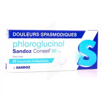 Phloroglucinol Sandoz Conseil 80 Mg, Comprimé Orodispersible à ANDERNOS-LES-BAINS