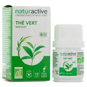 Naturactive Phytotherapie ThÉ Vert Bio GÉl Pilulier/30 à SAINT-JEAN-D-ILLAC