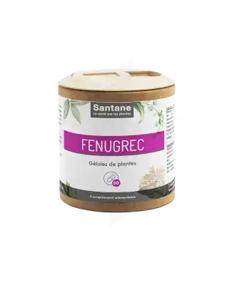 Santane Fenugrec Gélules de Poudre de plantes 250mg B/60