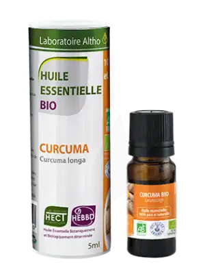 Laboratoire Altho Huile Essentielle Curcuma Bio 5ml à SENNECEY-LÈS-DIJON