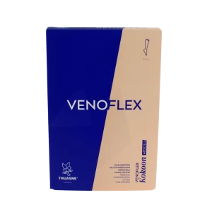 Venoflex Kokoon Absolu 2 Chaussette Mollet+ Femme Noir Taille 2l