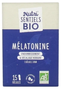 Nutrisanté Nutrisentiels Bio Mélatonine Gélules B/15